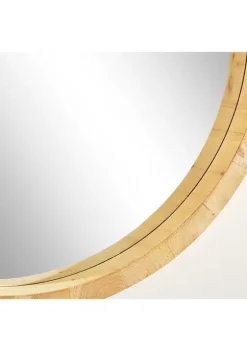 Brand new ⭐ Contemporary Wood Wall Mirror by Monroe Lane ⭐ -Monroe Lane Sales Belk 24873