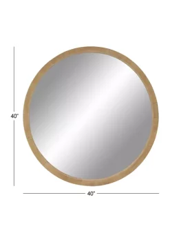 Brand new ⭐ Contemporary Wood Wall Mirror by Monroe Lane ⭐ -Monroe Lane Sales Belk 24874