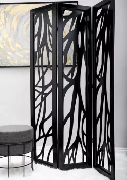 Hot Sale ⌛ Wooden Panel with Screens by Monroe Lane 🧨