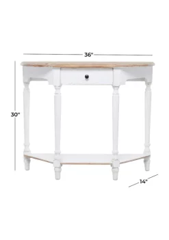 Best deal 🔥 Farmhouse Wood Console Table by Monroe Lane ⭐ -Monroe Lane Sales Belk 24891