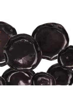 Budget ⭐ Contemporary Aluminum Wall Decor by Monroe Lane 🌟 -Monroe Lane Sales Belk 24926