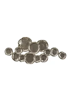 Budget ⭐ Contemporary Aluminum Wall Decor by Monroe Lane 🌟 -Monroe Lane Sales Belk 24929