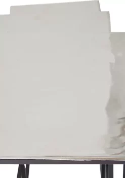 Best Sale 🔥 Contemporary Aluminum Accent Table - Set of 3 by Monroe Lane ✨ -Monroe Lane Sales Belk 24934