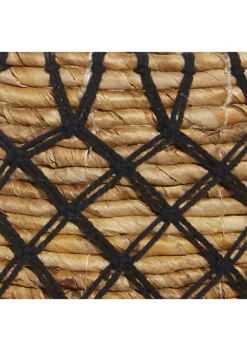 Coupon ✨ Coastal Banana Leaf Storage Basket - Set of 2 by Monroe Lane ✨ -Monroe Lane Sales Belk 24940