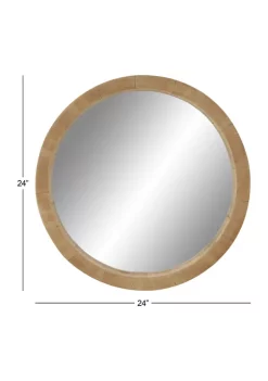Flash Sale ⭐ Contemporary Wood Wall Mirror by Monroe Lane ⭐ -Monroe Lane Sales Belk 24970