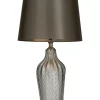 Hot Sale 🔥 Contemporary Linen Table Lamp by Monroe Lane 💯
