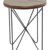 Flash Sale 🔔 Rustic Metal Accent Table by Monroe Lane 🔥