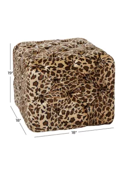 Best deal 👍 Glam Wood Ottoman by Monroe Lane 👍 -Monroe Lane Sales Belk 24988