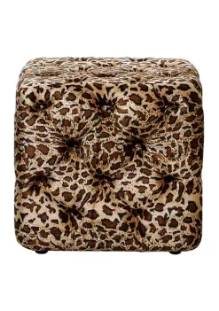 Best deal 👍 Glam Wood Ottoman by Monroe Lane 👍 -Monroe Lane Sales Belk 24989