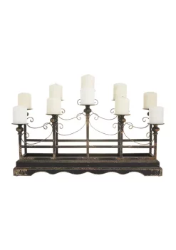 Top 10 🧨 Metal Vintage Candle Holder by Monroe Lane 🔔 -Monroe Lane Sales Belk 25033