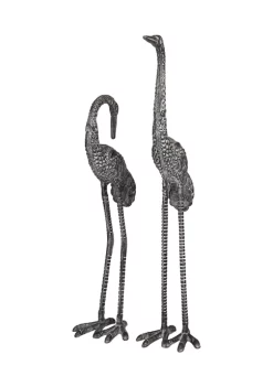 Outlet 🧨 Traditional Aluminum Garden Sculpture - Set of 2 by Monroe Lane 💯 -Monroe Lane Sales Belk 25050