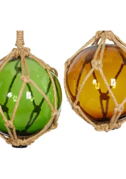 Top 10 🧨 Coastal Glass Sculpture - Set of 4 by Monroe Lane 😍 -Monroe Lane Sales Belk 25060