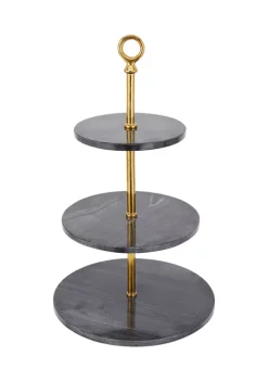 Coupon ✔️ Glam Marble Tiered Server by Monroe Lane 💯 -Monroe Lane Sales Belk 25087
