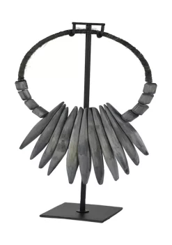 Hot Sale 😉 Bohemian Teak Wood Sculpture by Monroe Lane 😍 -Monroe Lane Sales Belk 25100