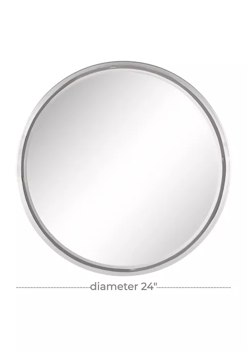 Best deal ⌛ Contemporary Metal Wall Mirror by Monroe Lane 😉 4 Best deal ⌛ Contemporary Metal Wall Mirror by Monroe Lane 😉 - Image 4