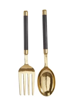 Best Sale 🧨 Eclectic Aluminum Wall Decor - Set of 2 by Monroe Lane 🔥