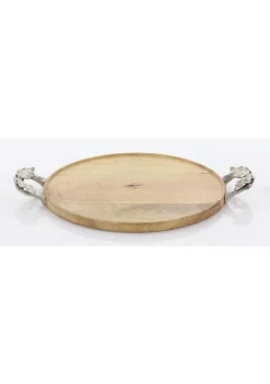 Brand new 🧨 Farmhouse Mango Wood Tray - Set of 3 by Monroe Lane 👏 -Monroe Lane Sales Belk 25150