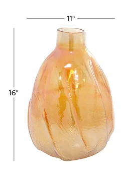 Cheapest 👍 Contemporary Glass Vase by Monroe Lane ✨ -Monroe Lane Sales Belk 25167