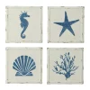 Best reviews of ✨ Coastal Metal Wall Decor - Set of 4 by Monroe Lane 😍
