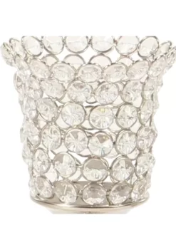 Flash Sale 🌟 Glam Aluminum Hurricane Lamp - Set of 3 by Monroe Lane 👍 -Monroe Lane Sales Belk 25171