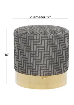 Cheap 🌟 Contemporary Wood Ottoman by Monroe Lane 🔥 -Monroe Lane Sales Belk 25186