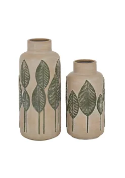 Buy π Coastal Ceramic Vase - Set of 2 by Monroe Lane π§¨