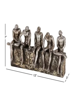 New 🔔 Modern Polystone Sculpture by Monroe Lane 😀 -Monroe Lane Sales Belk 25236