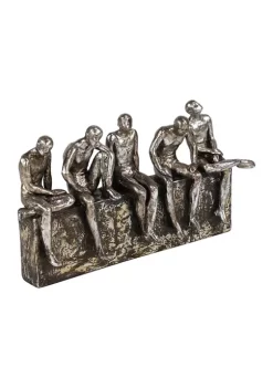 New 🔔 Modern Polystone Sculpture by Monroe Lane 😀 -Monroe Lane Sales Belk 25237