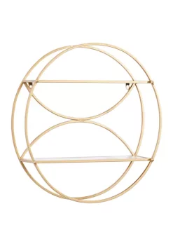 Wholesale 🛒 Contemporary Metal Wall Shelf by Monroe Lane 👍 -Monroe Lane Sales Belk 25250