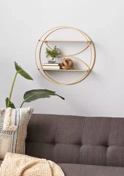Wholesale 🛒 Contemporary Metal Wall Shelf by Monroe Lane 👍 -Monroe Lane Sales Belk 25251