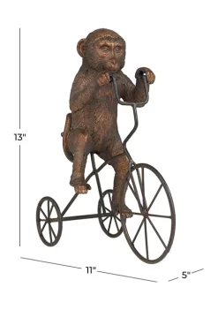 Discount 🎁 Eclectic Polystone Sculpture by Monroe Lane 🔥 -Monroe Lane Sales Belk 25270