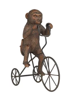 Discount 🎁 Eclectic Polystone Sculpture by Monroe Lane 🔥 -Monroe Lane Sales Belk 25272