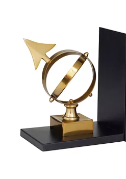 Brand new ❤️ Nautical Stainless Steel Bookends - Set of 2 by Monroe Lane 🌟 -Monroe Lane Sales Belk 25279