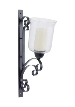 Buy ✨ Traditional Metal Wall Sconce by Monroe Lane 😀 -Monroe Lane Sales Belk 2535