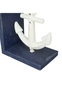 Cheapest 🔥 Nautical Metal Bookends - Set of 2 by Monroe Lane 🔔 -Monroe Lane Sales Belk 25351