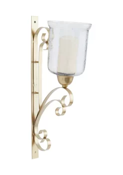 Buy ✨ Traditional Metal Wall Sconce by Monroe Lane 😀 -Monroe Lane Sales Belk 2536