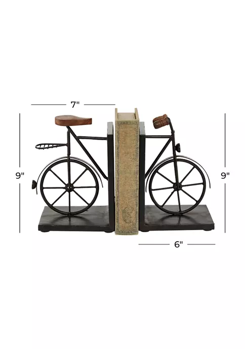 Outlet β Traditional Metal Bookends - Set of 2 by Monroe Lane π 4 Outlet β Traditional Metal Bookends - Set of 2 by Monroe Lane π - Image 4