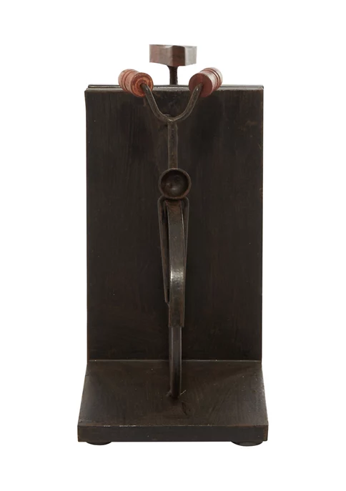 Outlet β Traditional Metal Bookends - Set of 2 by Monroe Lane π 5 Outlet β Traditional Metal Bookends - Set of 2 by Monroe Lane π - Image 5