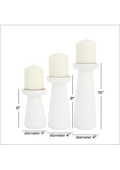 Best deal 🛒 Modern Mango Wood Candle Holder - Set of 3 by Monroe Lane 😉 -Monroe Lane Sales Belk 254