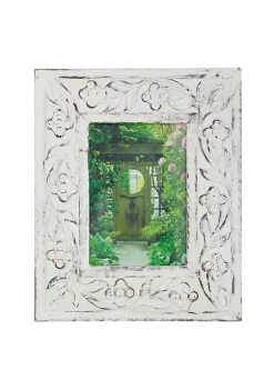 Best Pirce 🌟 Farmhouse Mango Wood Photo Frame by Monroe Lane ⌛ -Monroe Lane Sales Belk 25456