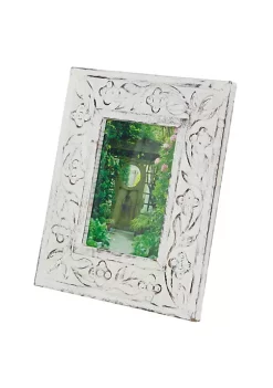 Best Pirce 🌟 Farmhouse Mango Wood Photo Frame by Monroe Lane ⌛ -Monroe Lane Sales Belk 25457