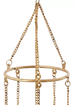 Best Sale 🌟 Eclectic Metal Windchime by Monroe Lane 🔥 -Monroe Lane Sales Belk 25459