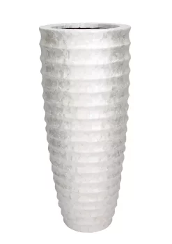 Deals 🎉 Coastal Capiz Shell Vase by Monroe Lane ⭐ -Monroe Lane Sales Belk 25498