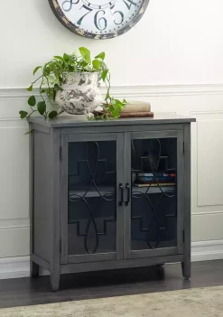 Promo 💯 Contemporary Wood Cabinet by Monroe Lane ⌛