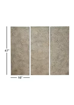 Cheapest ✨ Wood Vintage Wall Décor - Set of 3 by Monroe Lane ⭐ -Monroe Lane Sales Belk 25521