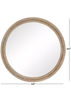 New ✔️ Bohemian Wood Wall Mirror by Monroe Lane 🎁 -Monroe Lane Sales Belk 25528