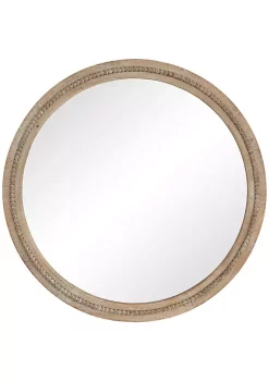 New ✔️ Bohemian Wood Wall Mirror by Monroe Lane 🎁 -Monroe Lane Sales Belk 25530