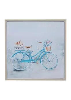 Brand new 👍 French Country Canvas Framed Wall Art by Monroe Lane 🧨 -Monroe Lane Sales Belk 2555