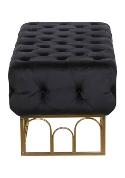 Best reviews of 🎉 Glam Metal Bench by Monroe Lane 🔥 -Monroe Lane Sales Belk 25574