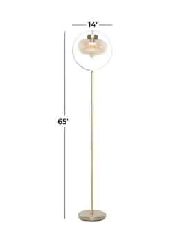 Cheap 🥰 Contemporary Metal Floor Lamp by Monroe Lane 🌟 -Monroe Lane Sales Belk 25603
